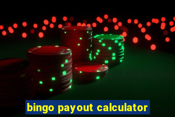 bingo payout calculator